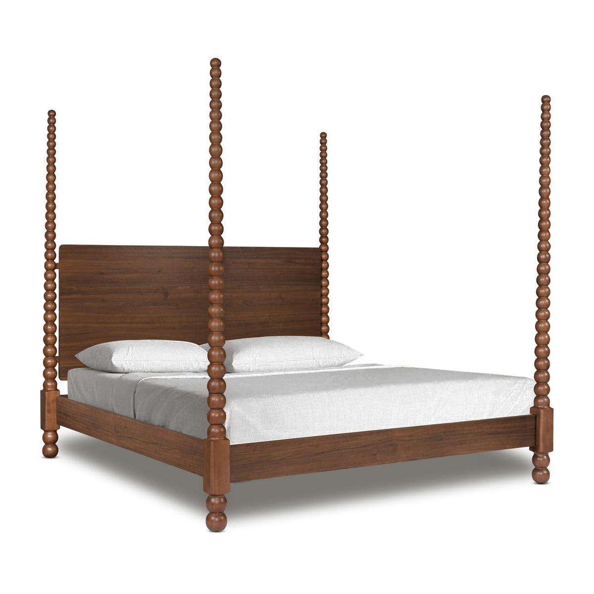 Aberdeen Bed, Walnut, Queen