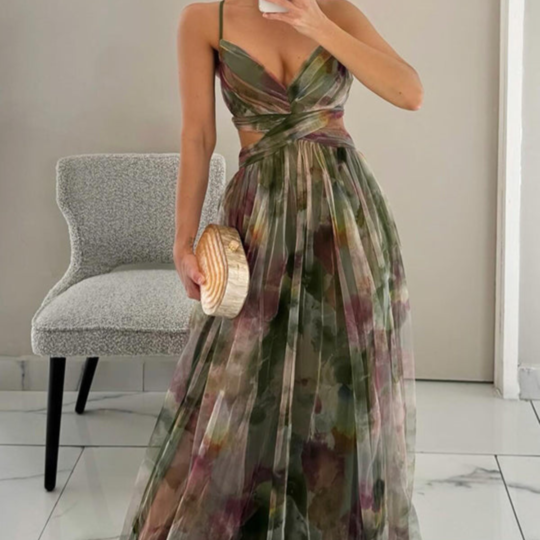 Bella | Women’s Floral Prom Dress | Maxi