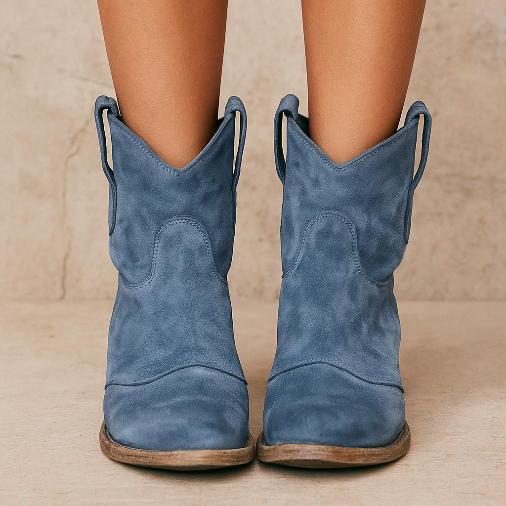 Pamu | Bottes de cowboy western vintage pour femme | Cheville
