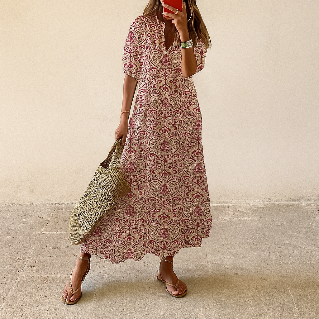 Sienna Boho Tummy Coverage Dress for Women