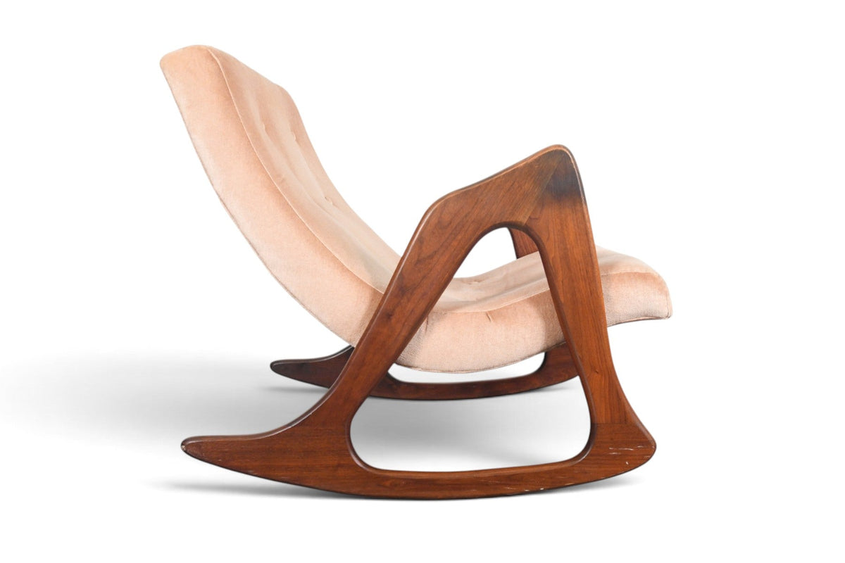 ADRIAN PEARSALL MODEL 812 ORGANIC ROCKING CHAIR IN WALNUT