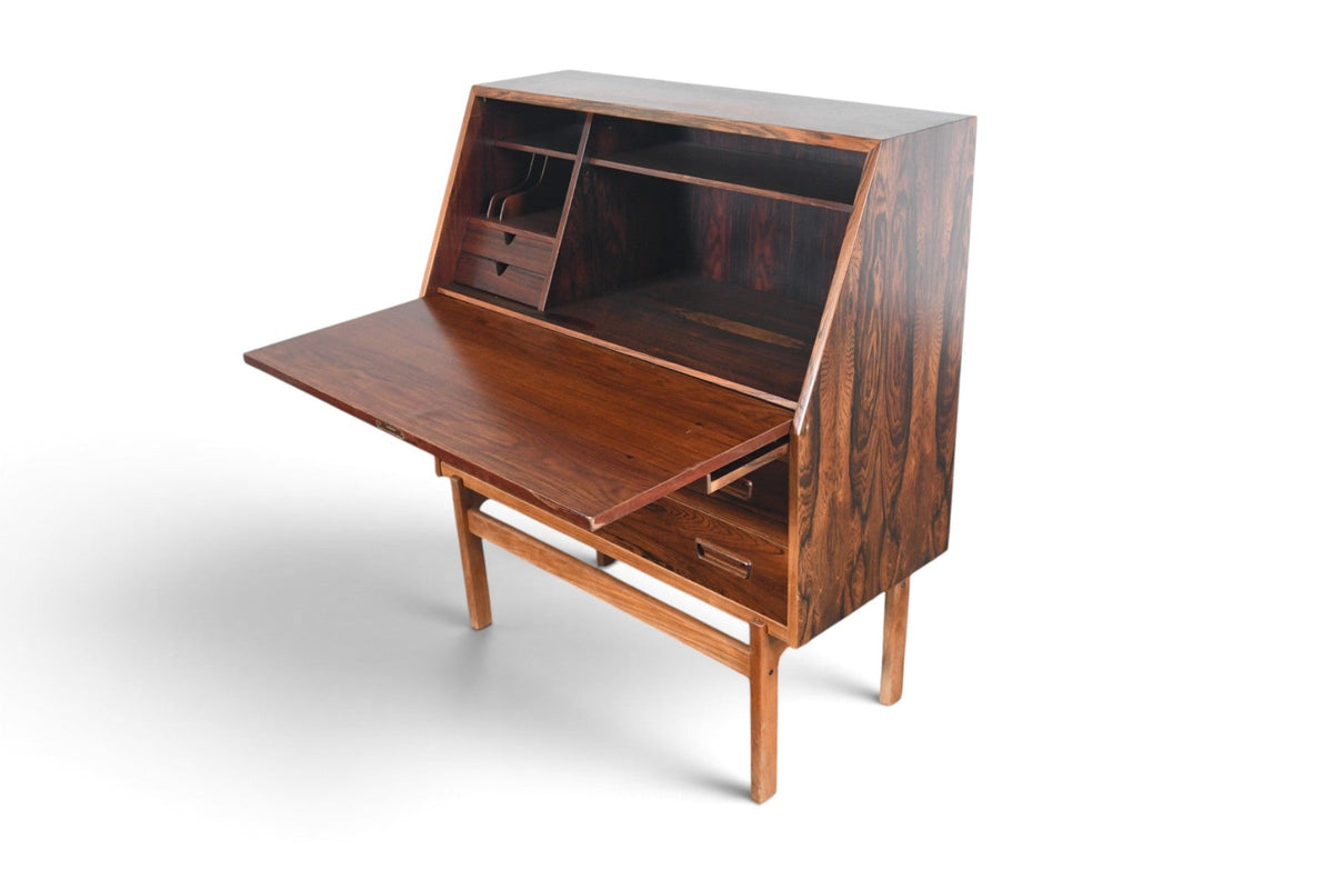 MODEL 68 ROSEWOOD SECRETARY DESK BY ARNE WAHL IVERSEN