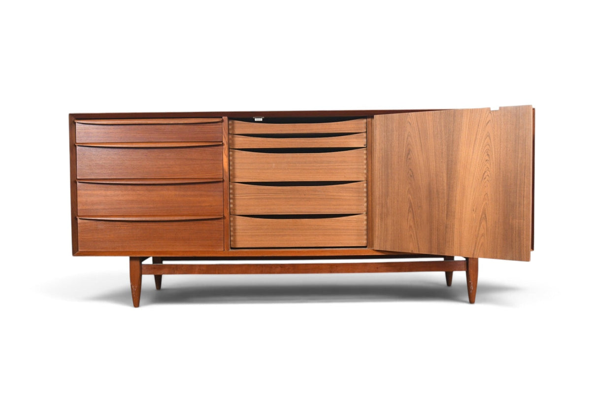 SVEND AGE MADSEN THIRTEEN DRAWER DRESSER IN TEAK