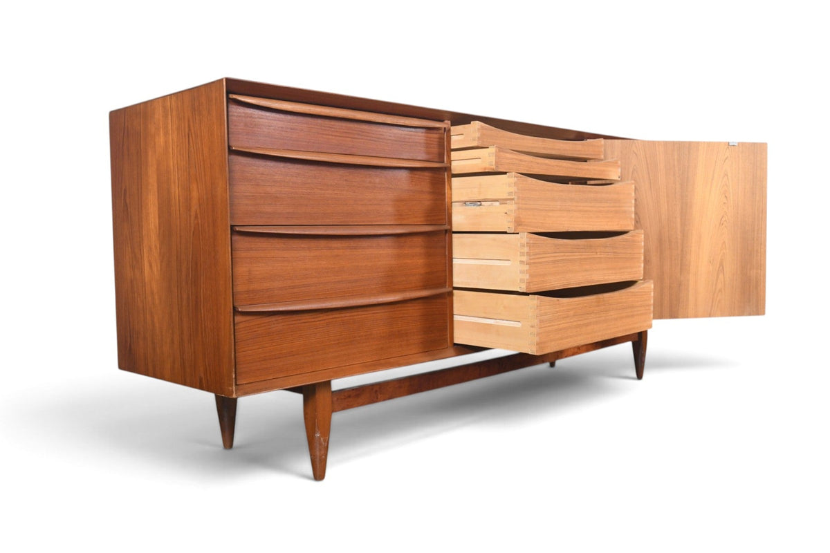 SVEND AGE MADSEN THIRTEEN DRAWER DRESSER IN TEAK