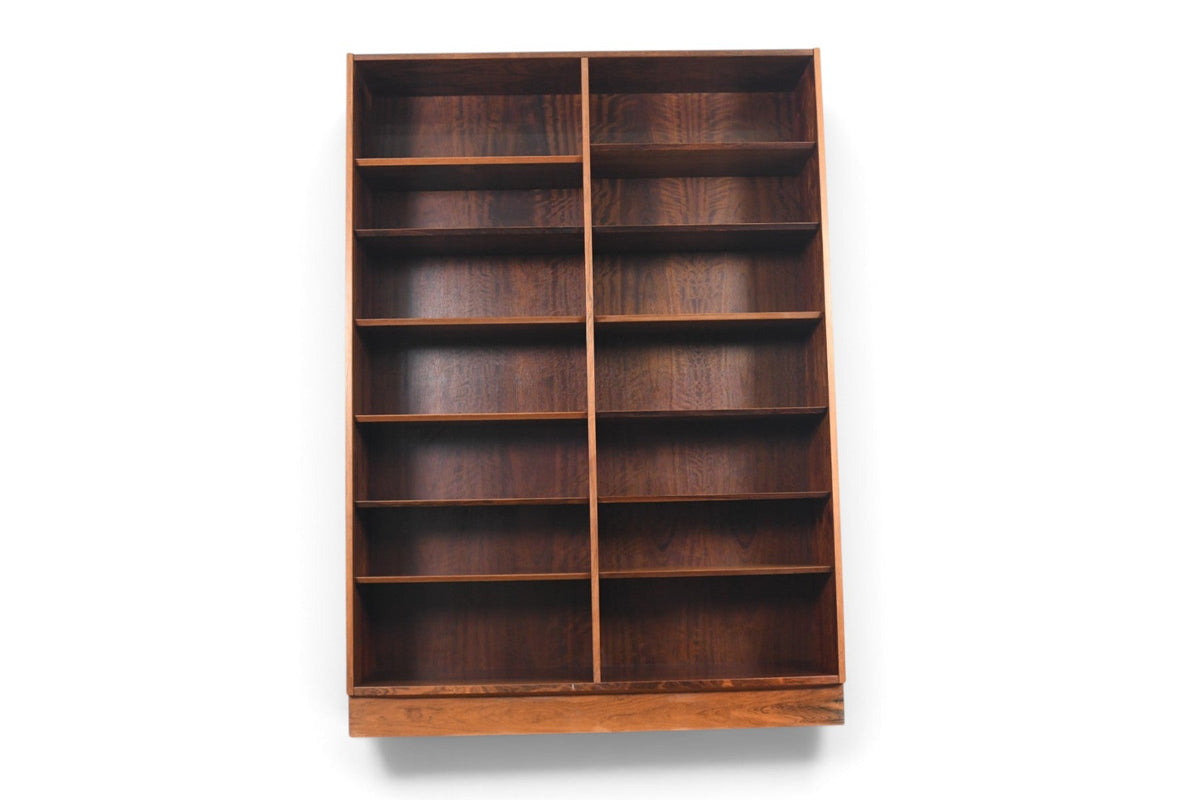 CARLO JENSEN DOUBLE ROSEWOOD BOOKCASE BY HUNDEVAD + CO #2