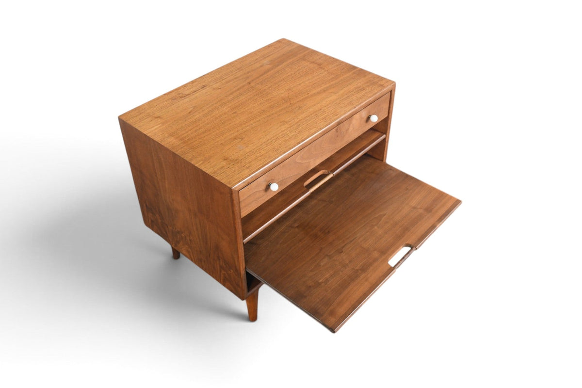 RARE KIPP STEWART FOR DREXEL "DECLARATION" MAGAZINE SIDE TABLE