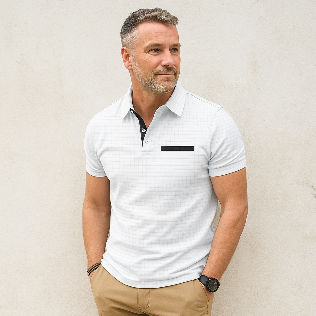 Polo à motifs Timothy pour homme