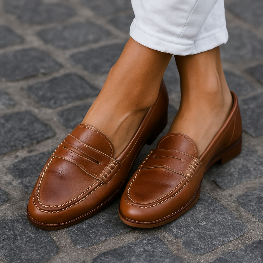Eloise Leather Loafers for Women