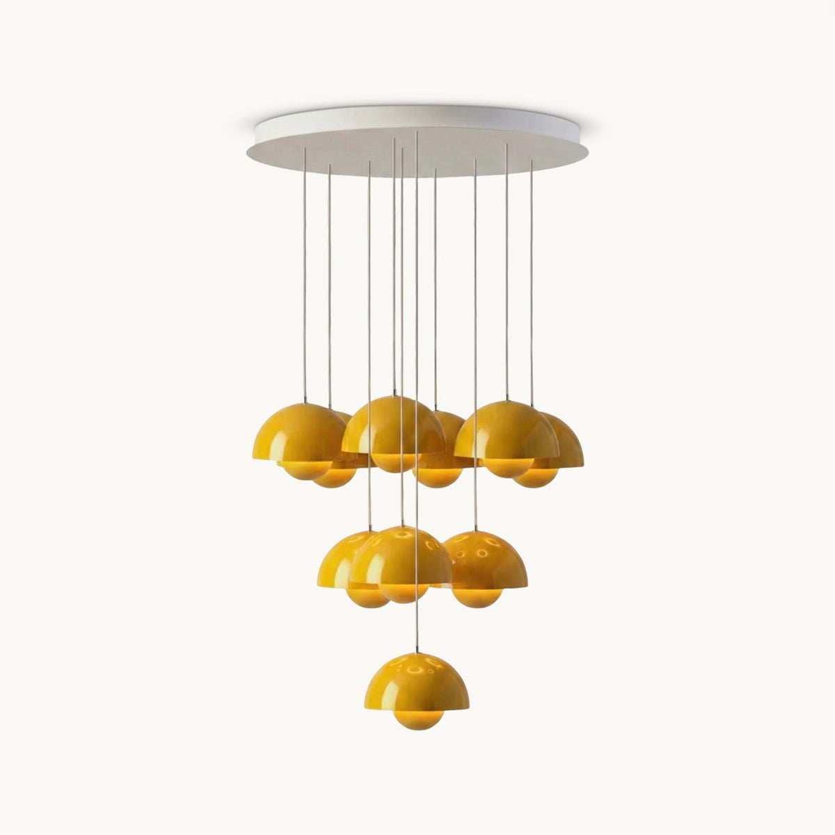 Duo Dome Chandelier