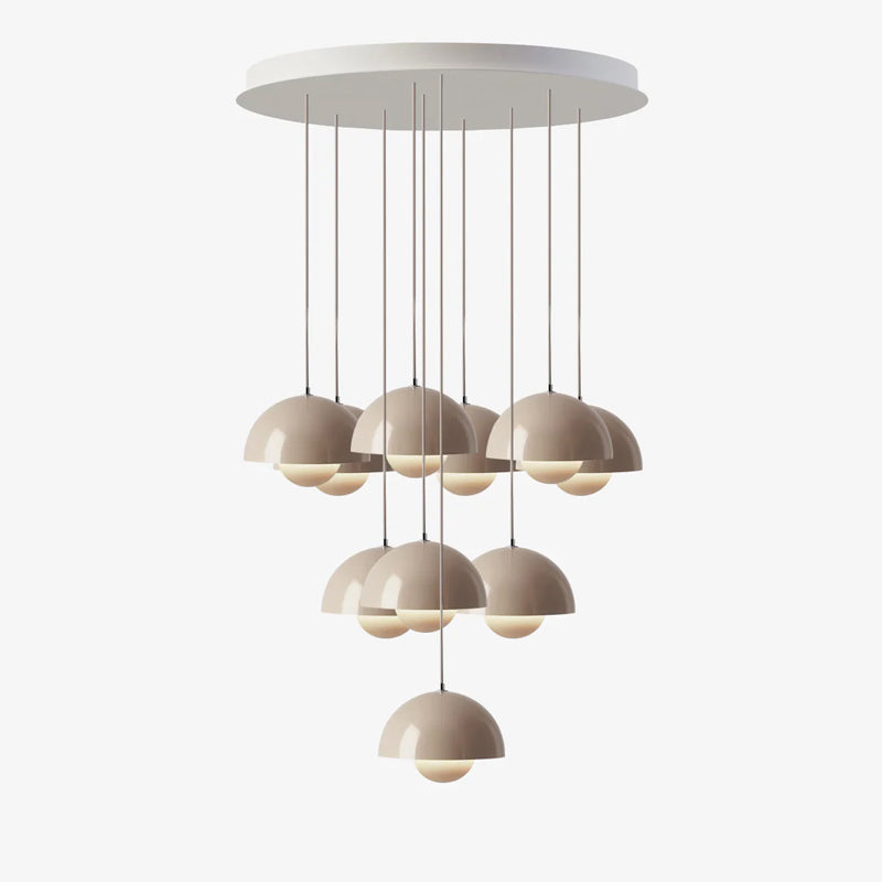 Duo Dome Chandelier
