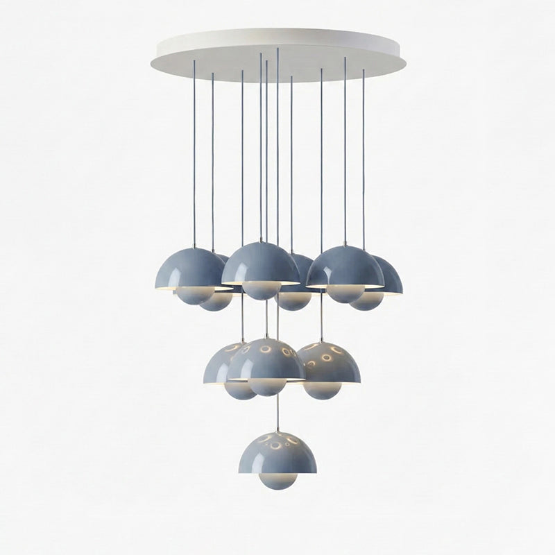 Duo Dome Chandelier