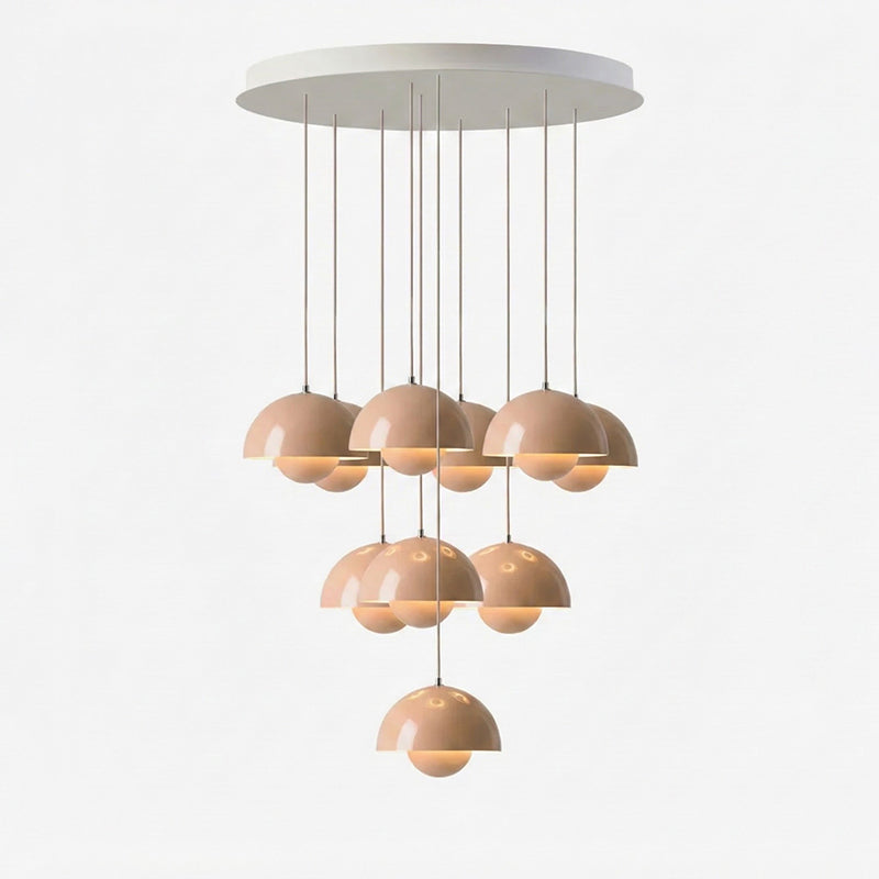 Duo Dome Chandelier