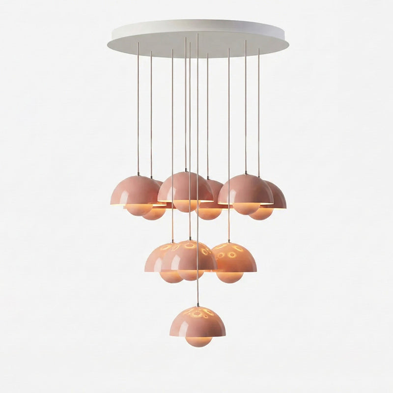 Duo Dome Chandelier