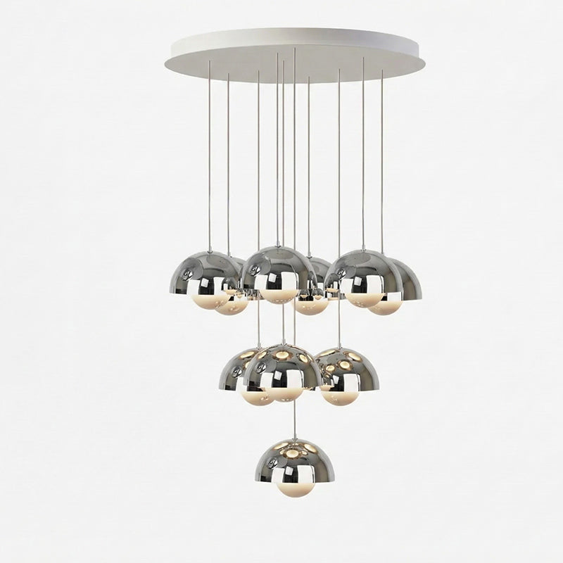 Duo Dome Chandelier