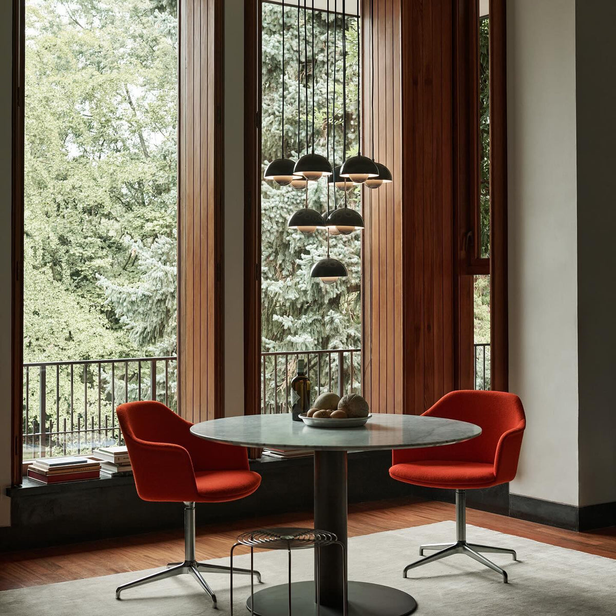 Duo Dome Chandelier