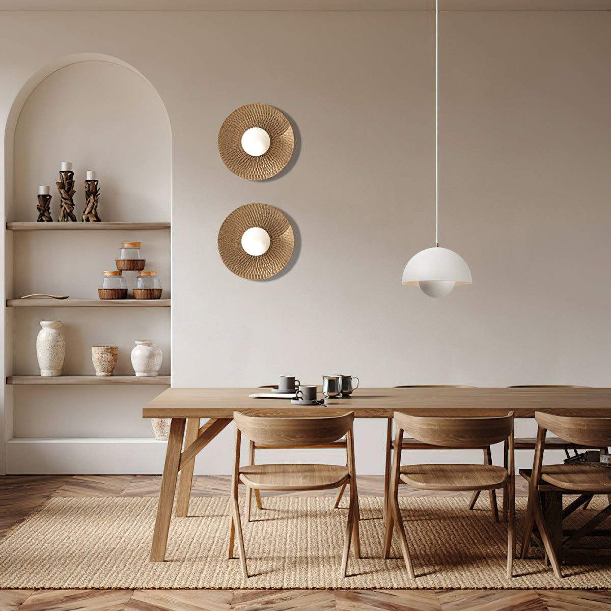 Duo Dome Pendant Light