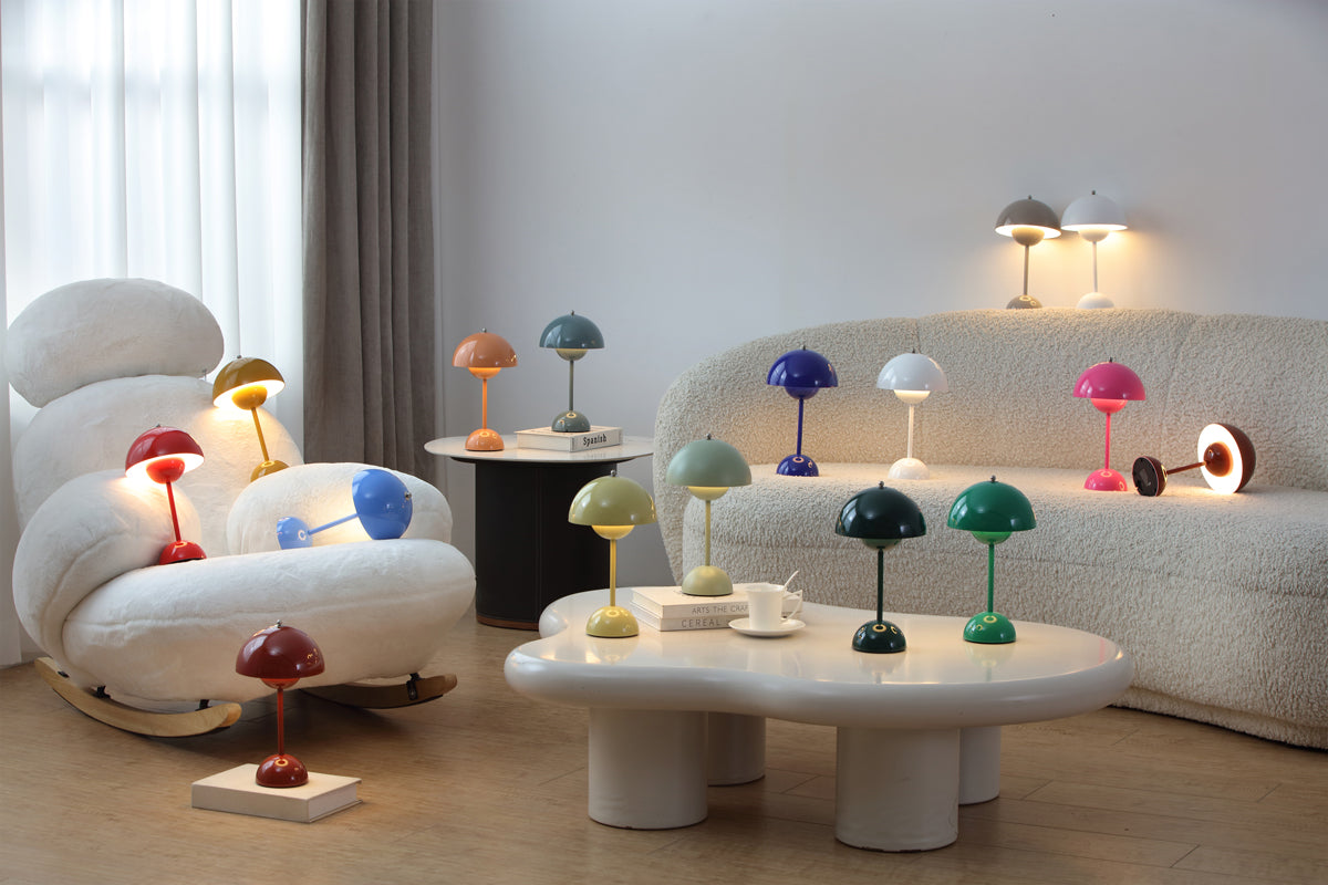 Duo Dome Portable Table Lamp