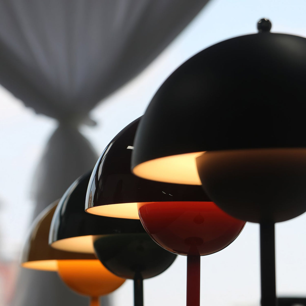 Duo Dome Portable Table Lamp