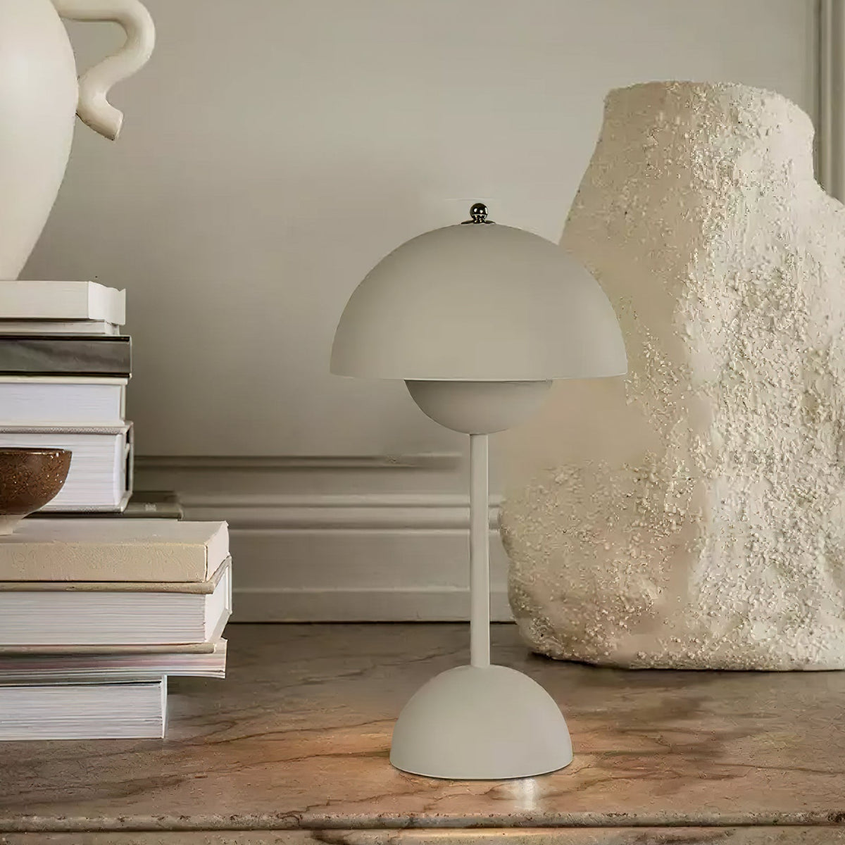 Duo Dome Portable Table Lamp