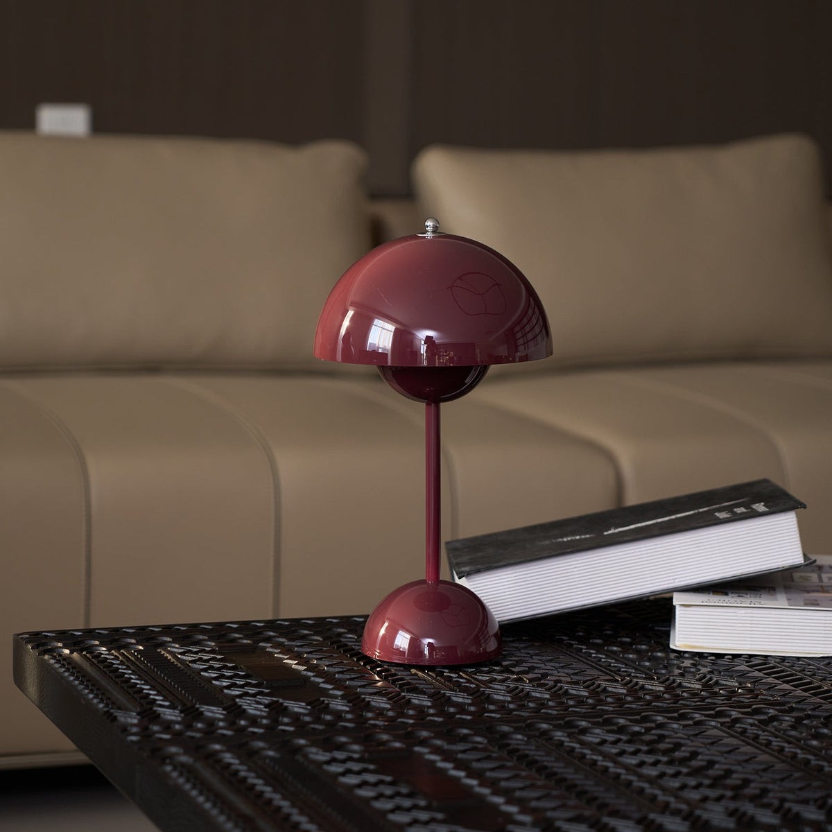 Duo Dome Portable Table Lamp