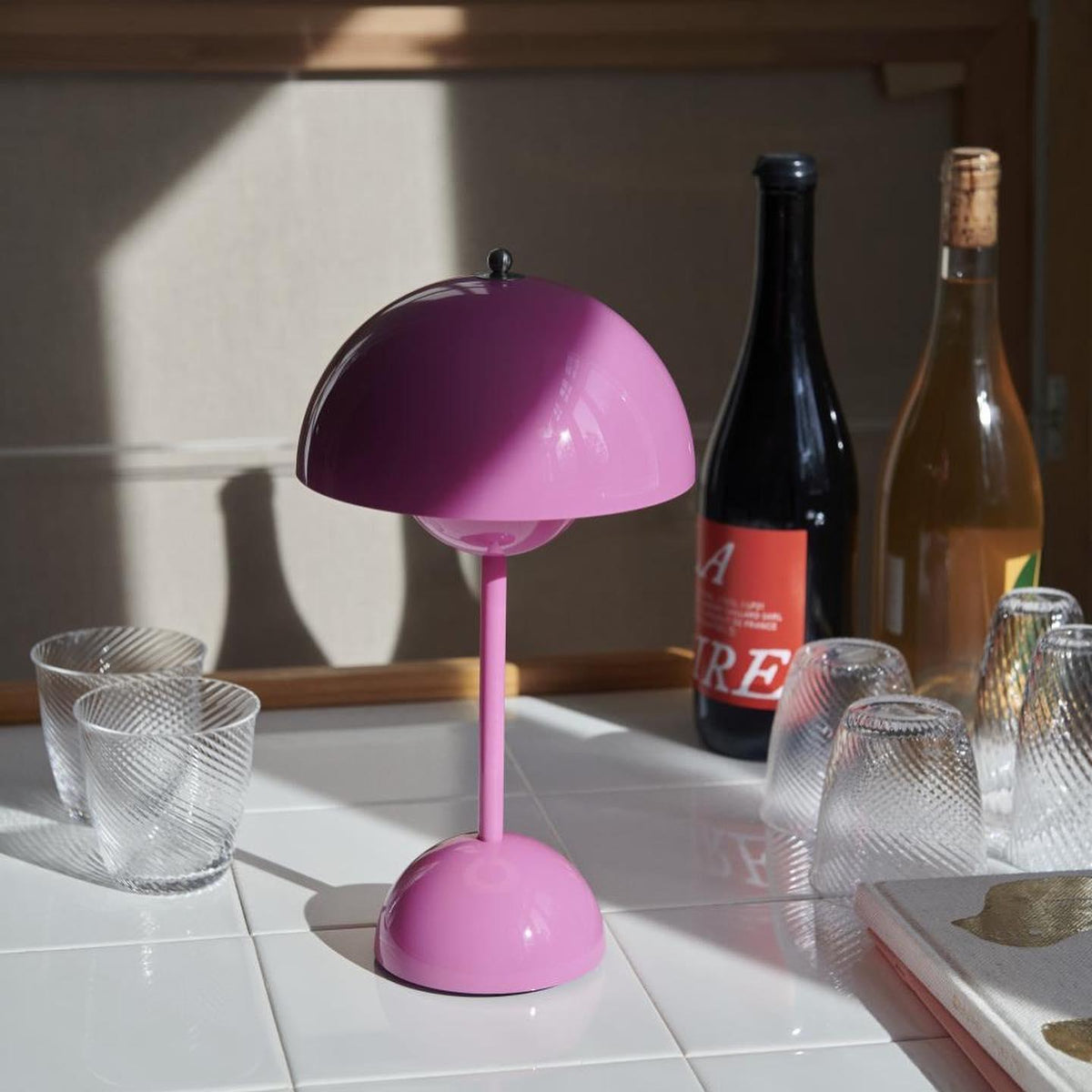 Duo Dome Portable Table Lamp