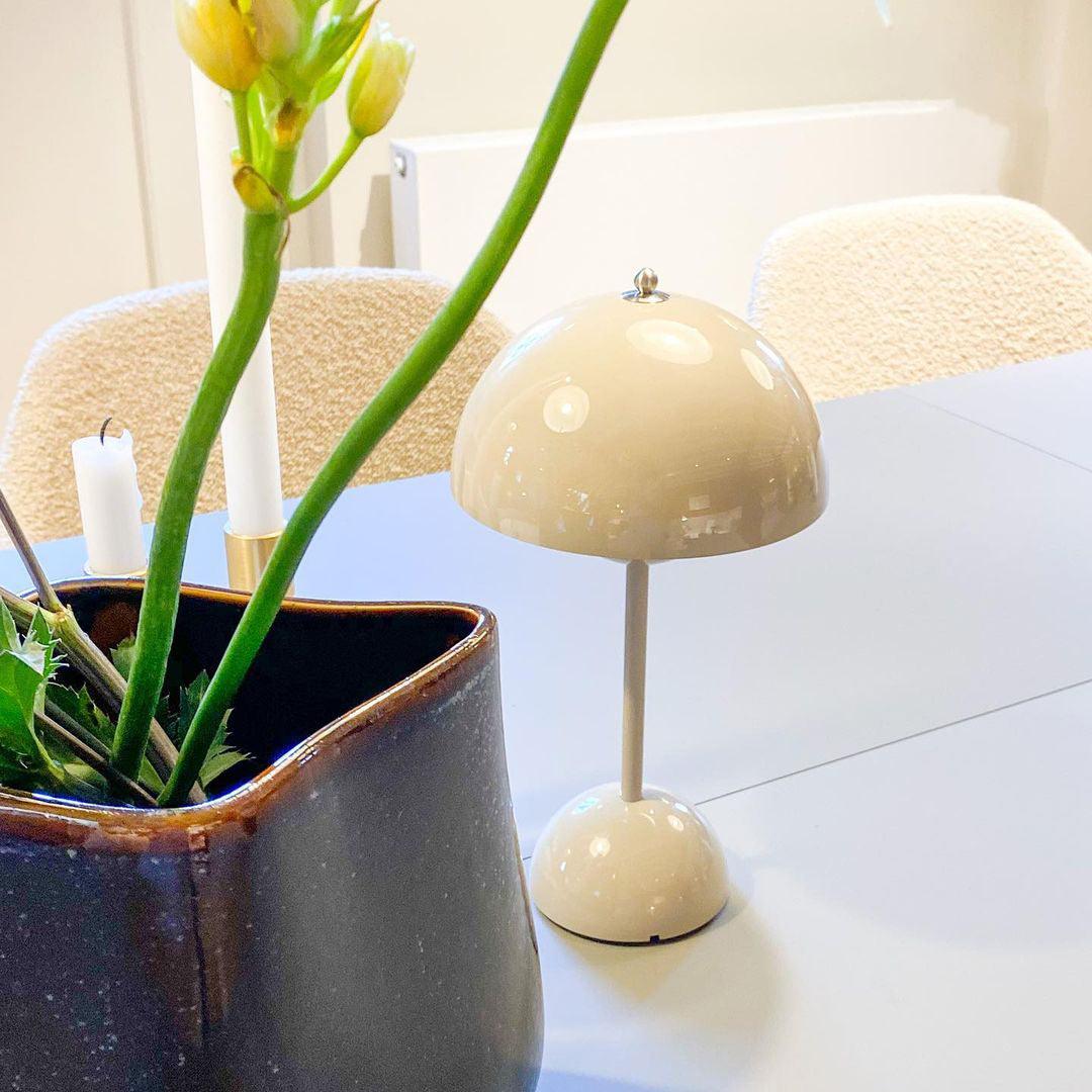 Duo Dome Portable Table Lamp