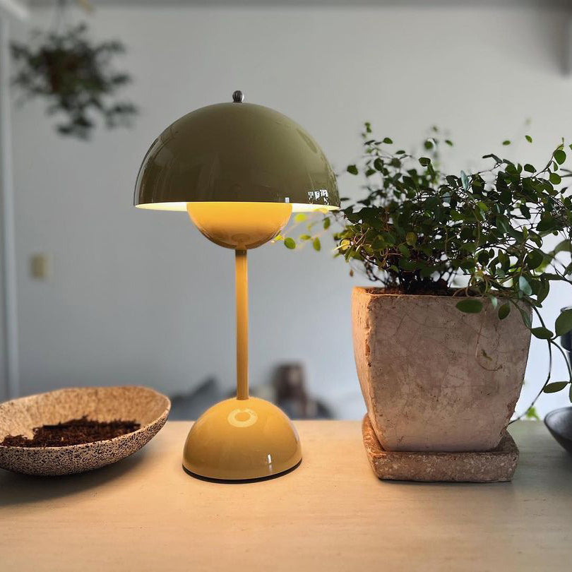 Duo Dome Portable Table Lamp