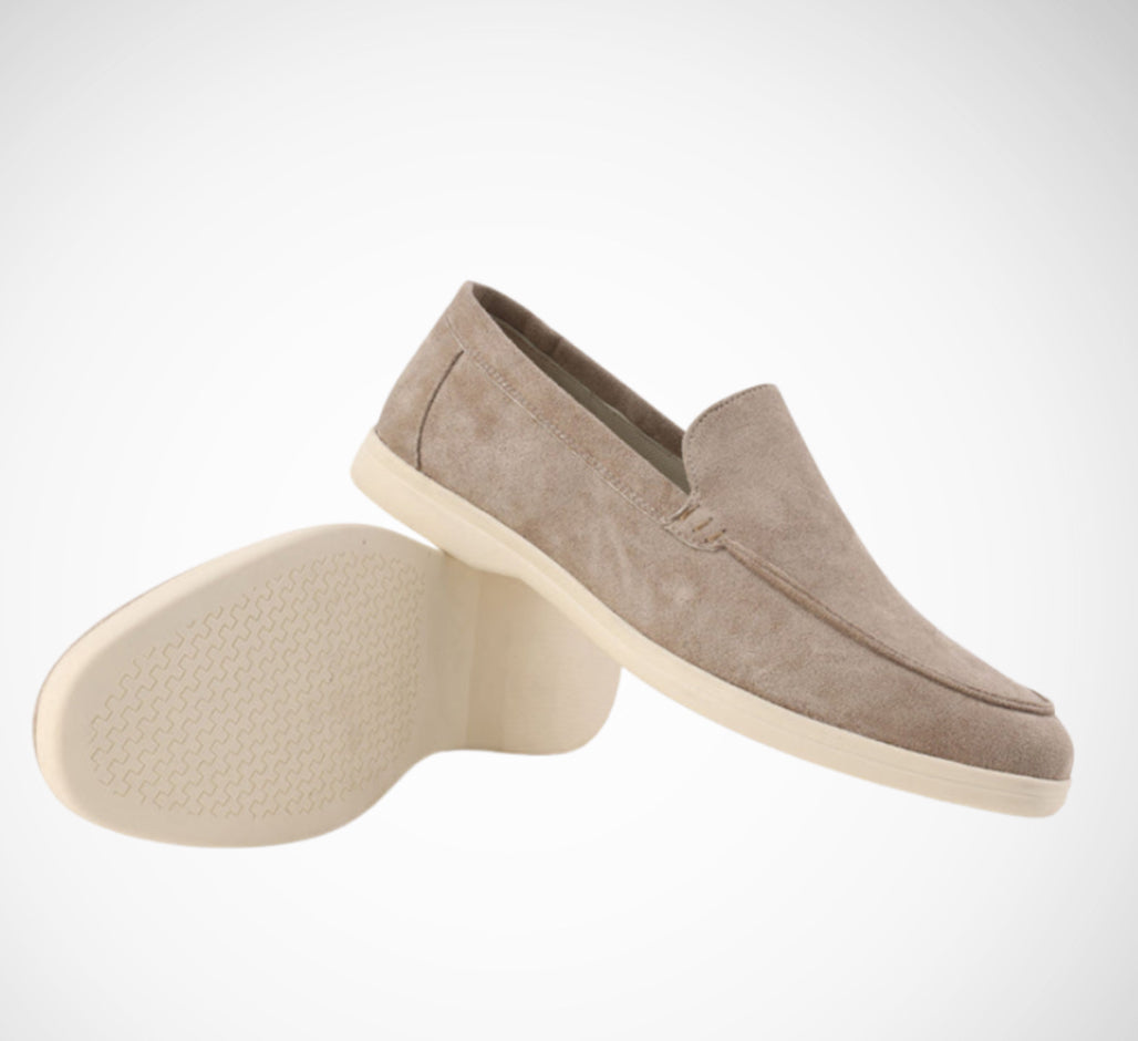 Eugene Velvet Summer Suede Loafers for Men