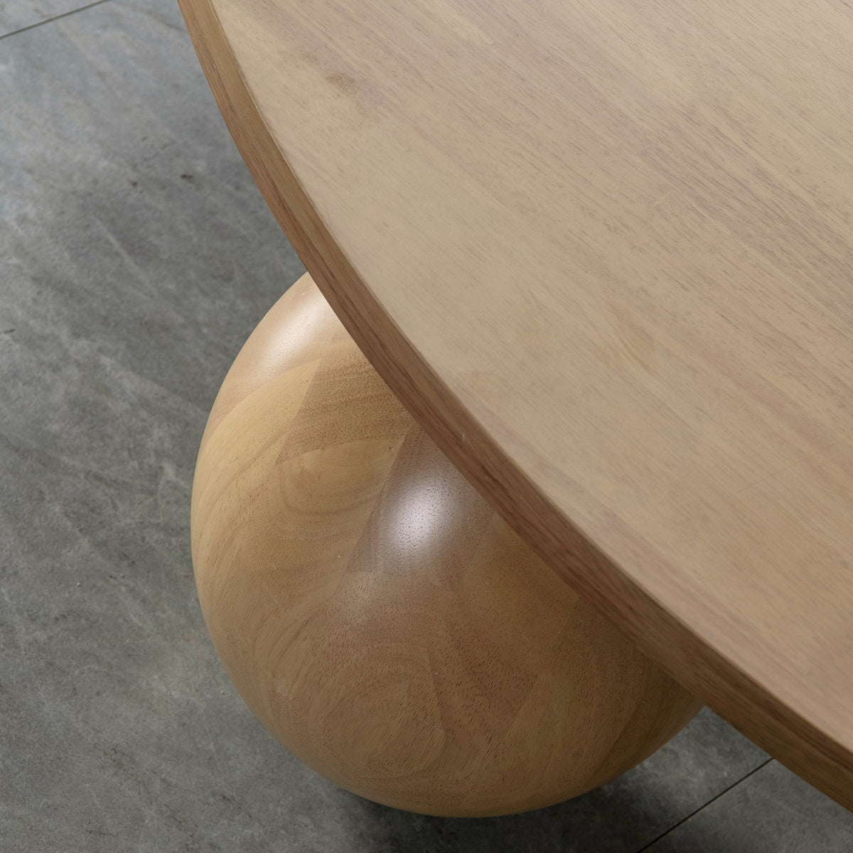 Scandinavian Rubber Wood Coffee Table TUMBO