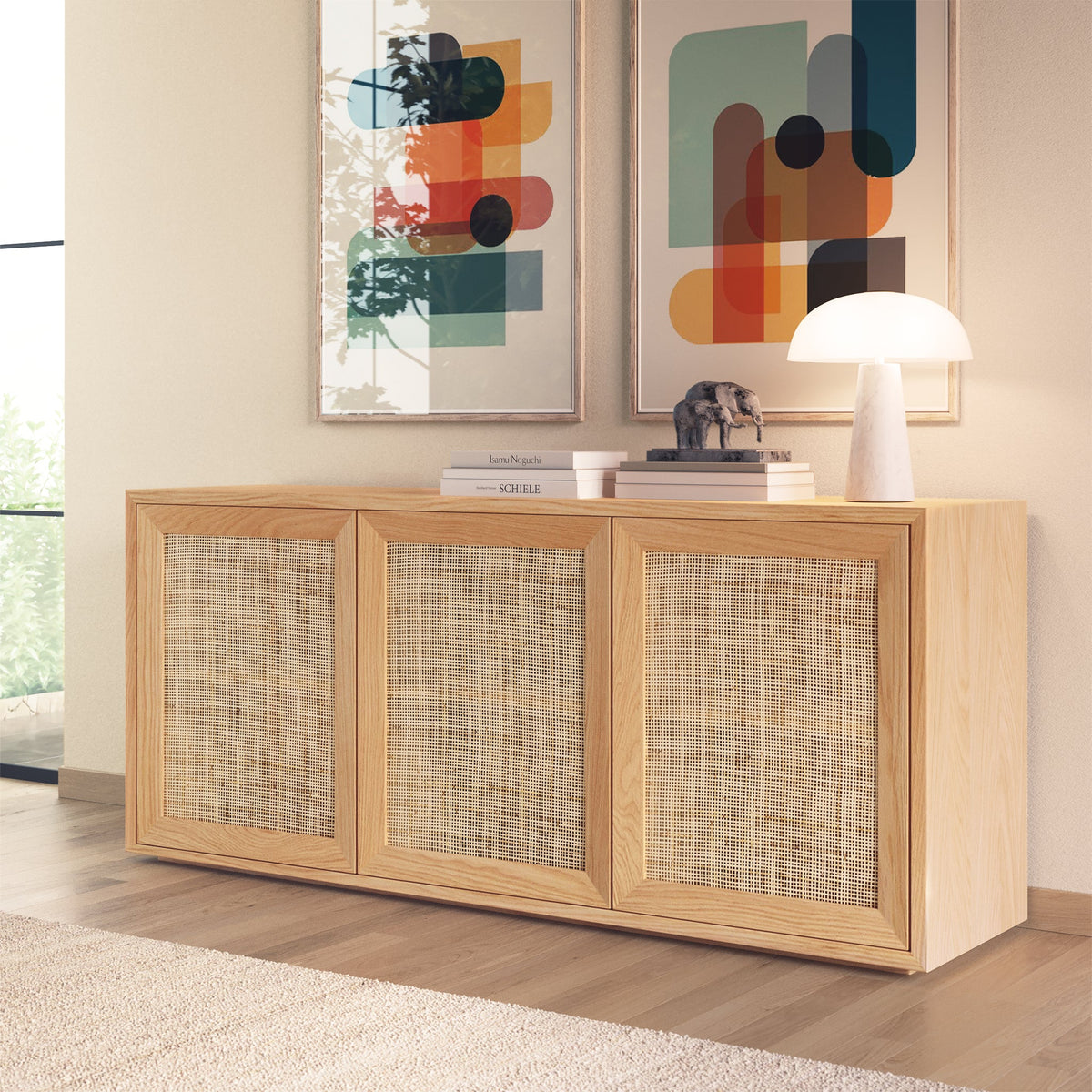 Tate 76" Sideboard, Oak