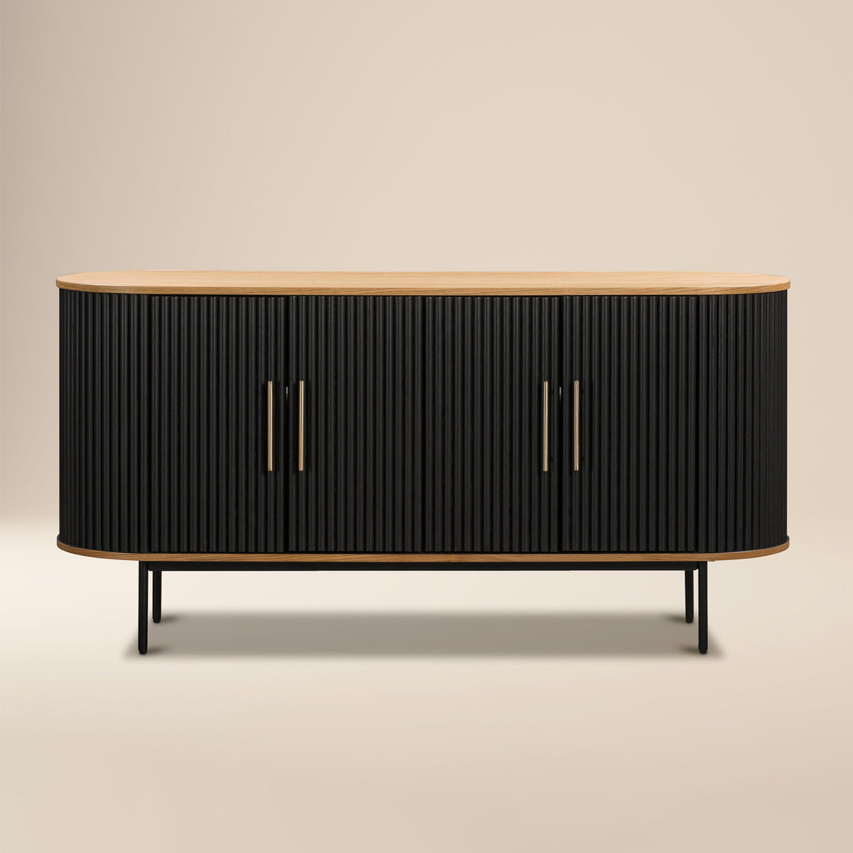 Noir 65" Sideboard, Black