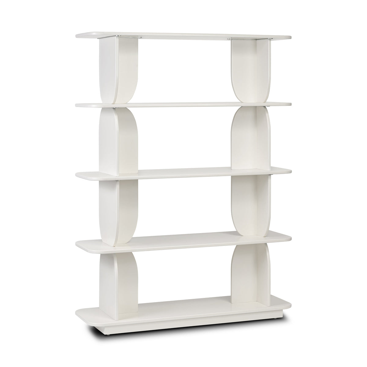 Padua 62" Bookshelf, Ivory White