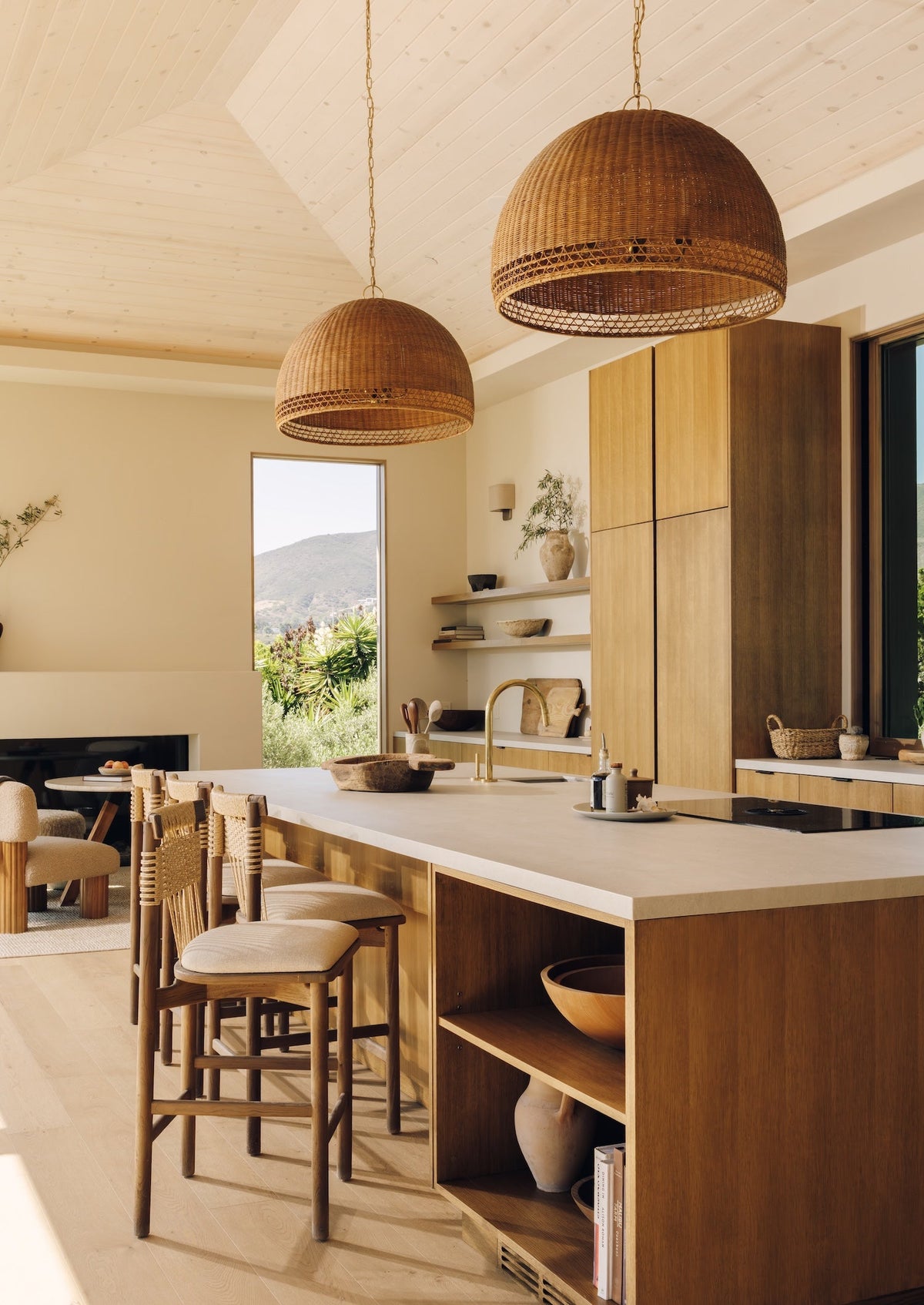 Marea Wicker Pendant