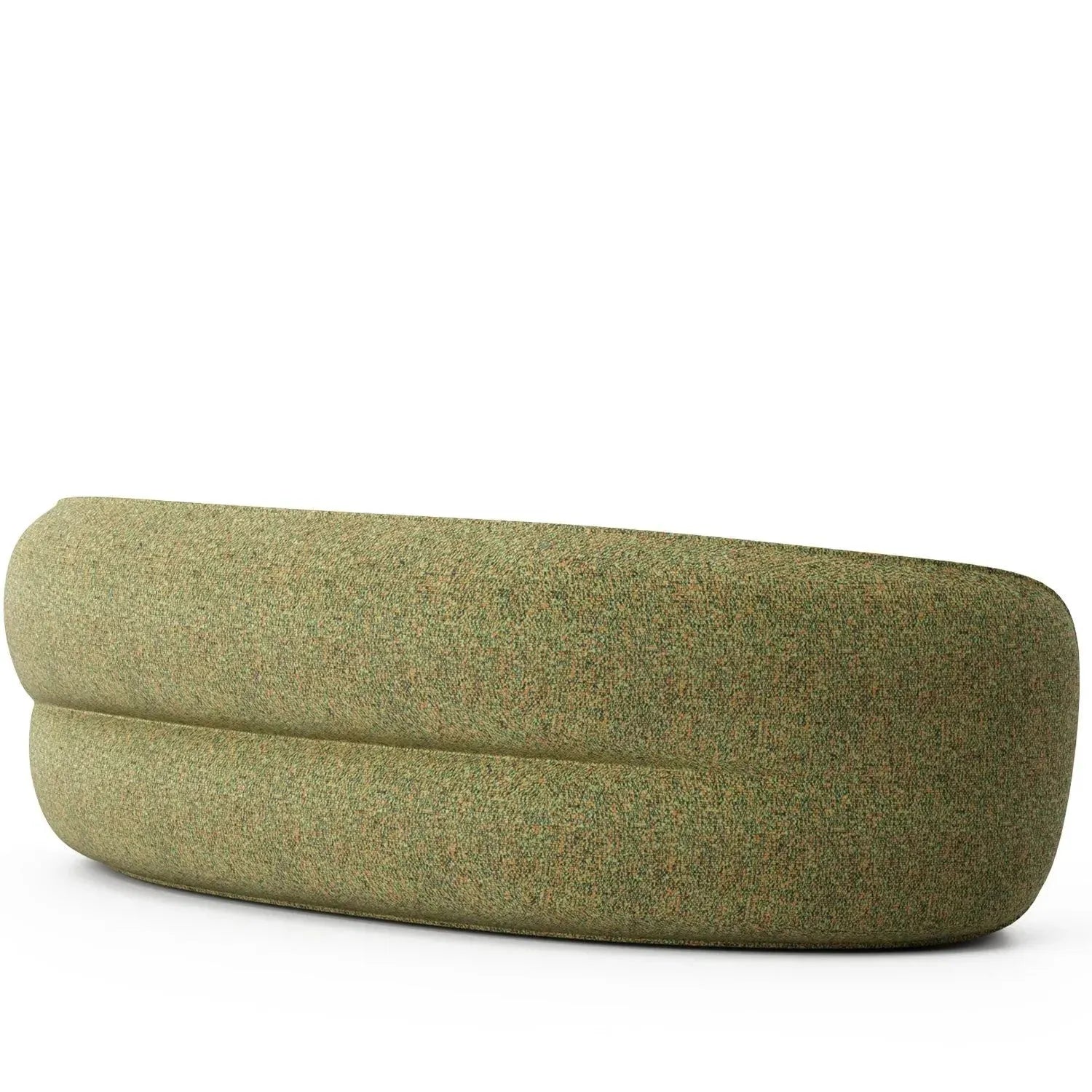 Minimalist Fabric Curved 4 Seater Sofa POD