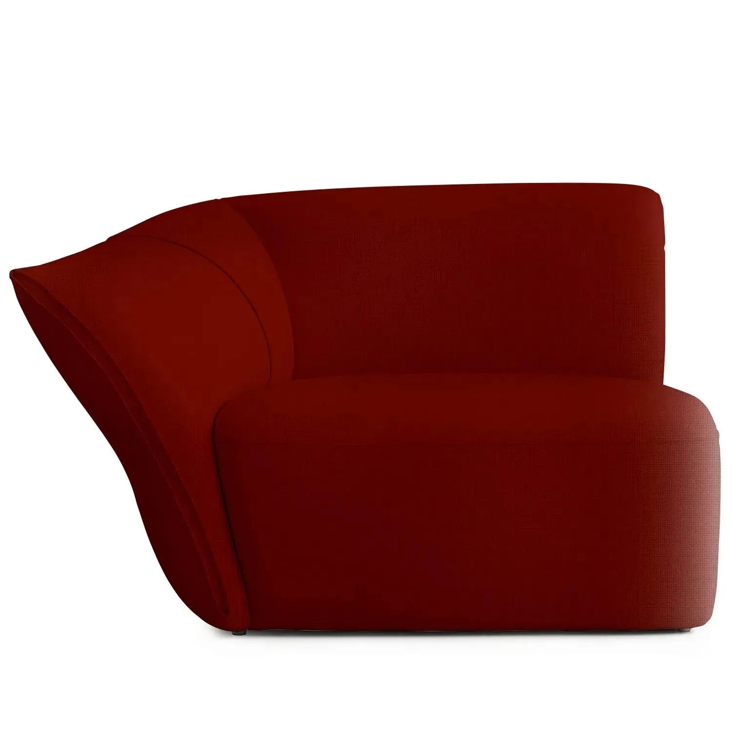 Modern Mixed Weave Fabric Modular Corner 1 Seater Sofa PETALS