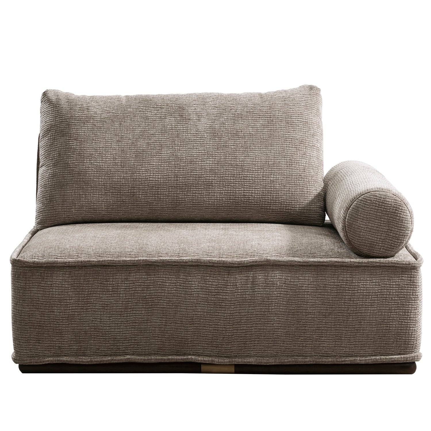 Modern Corduroy Velvet Fabric Modular Corner 1 Seater Sofa CORDY