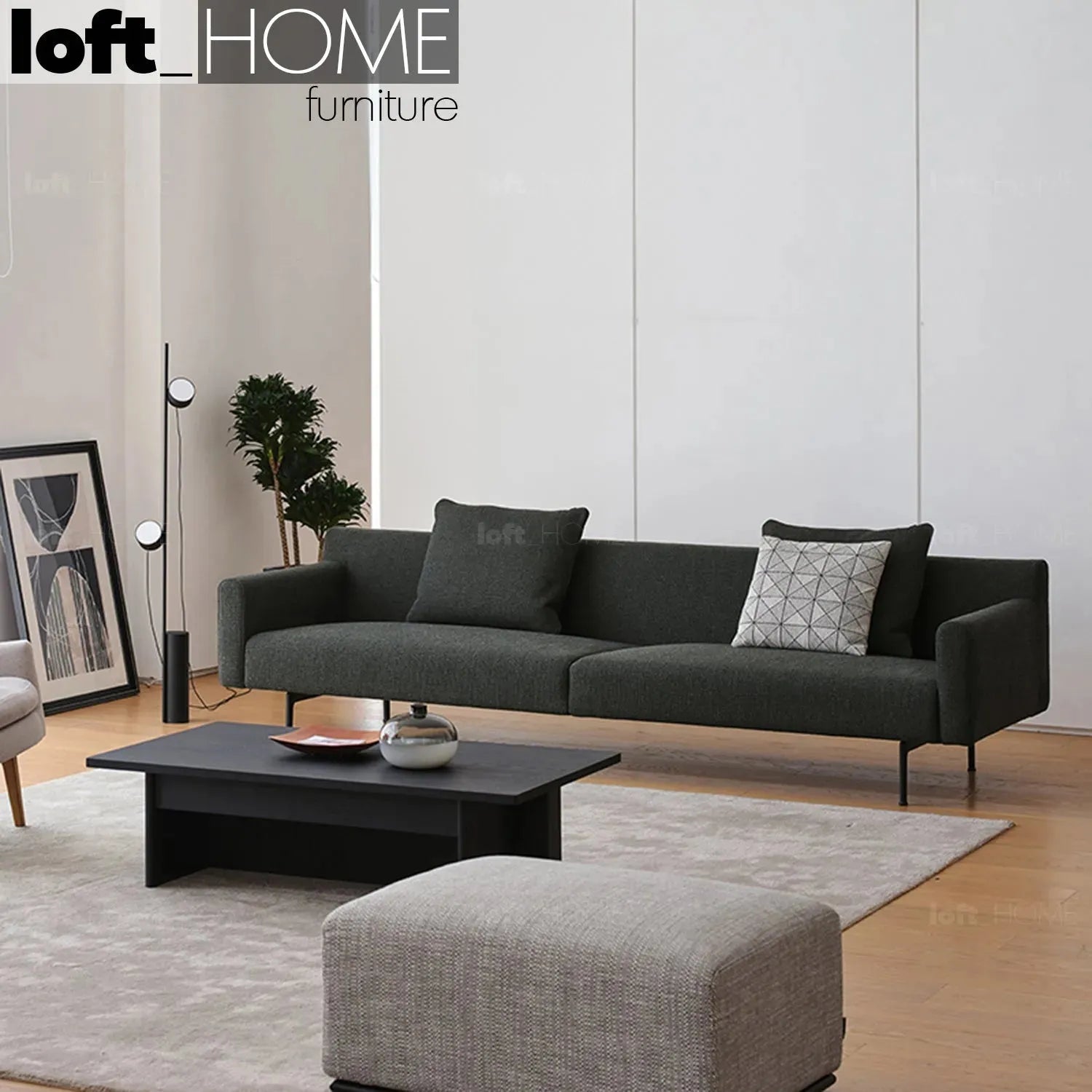 Minimalist Fabric 3.5 Seater Sofa ANN