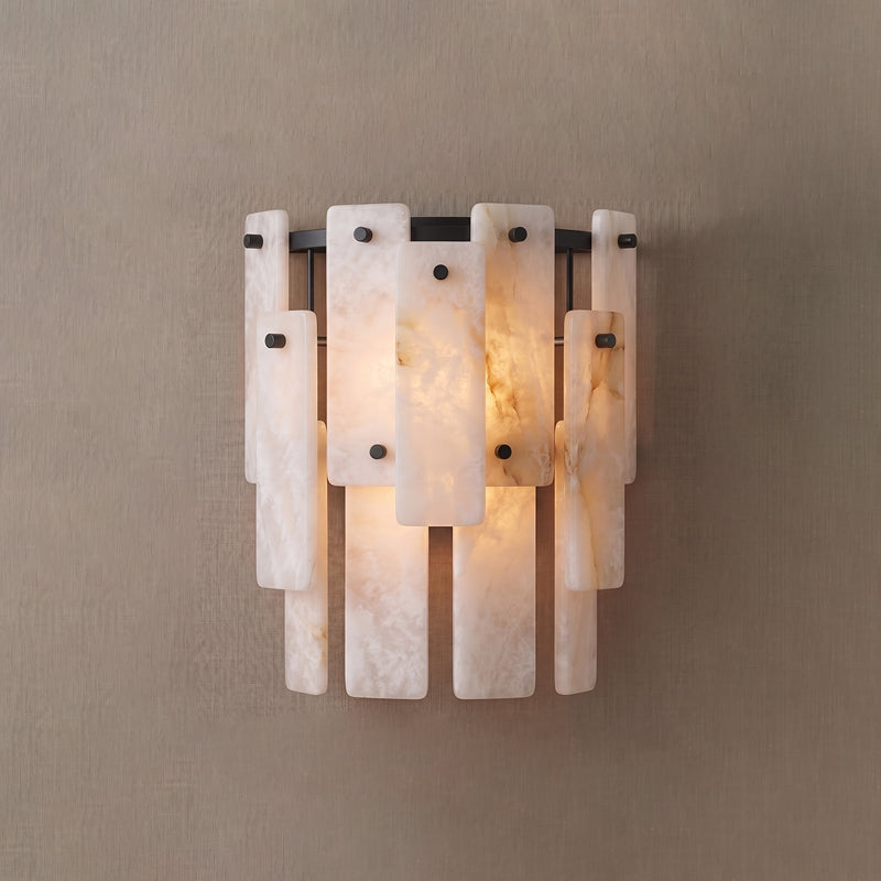 Marloweith Alabaster Wall Sconce