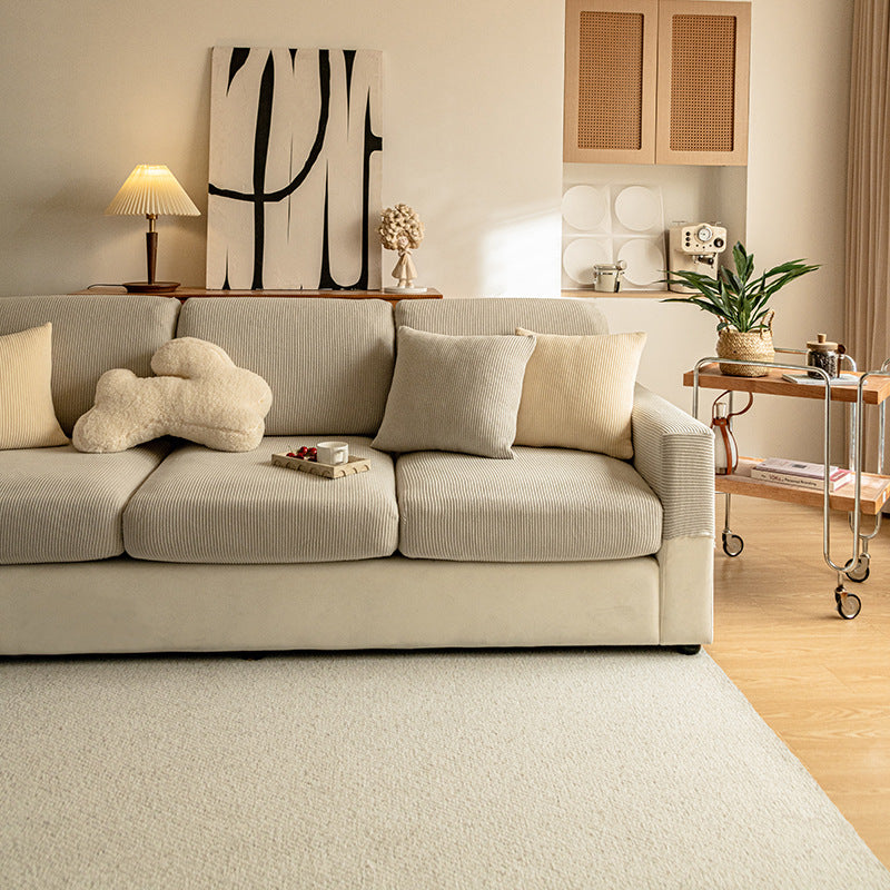 Fine-Ribbed Corduroy Stretch Sofa Cushion Cover Couch Slipcover