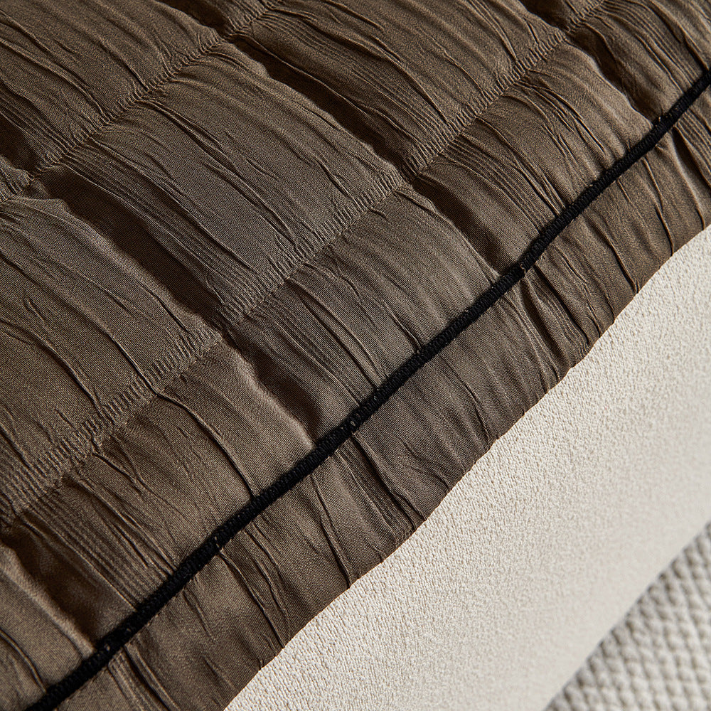 Modern Crinkle Texture Non-Slip Sofa Mat Couch Cover