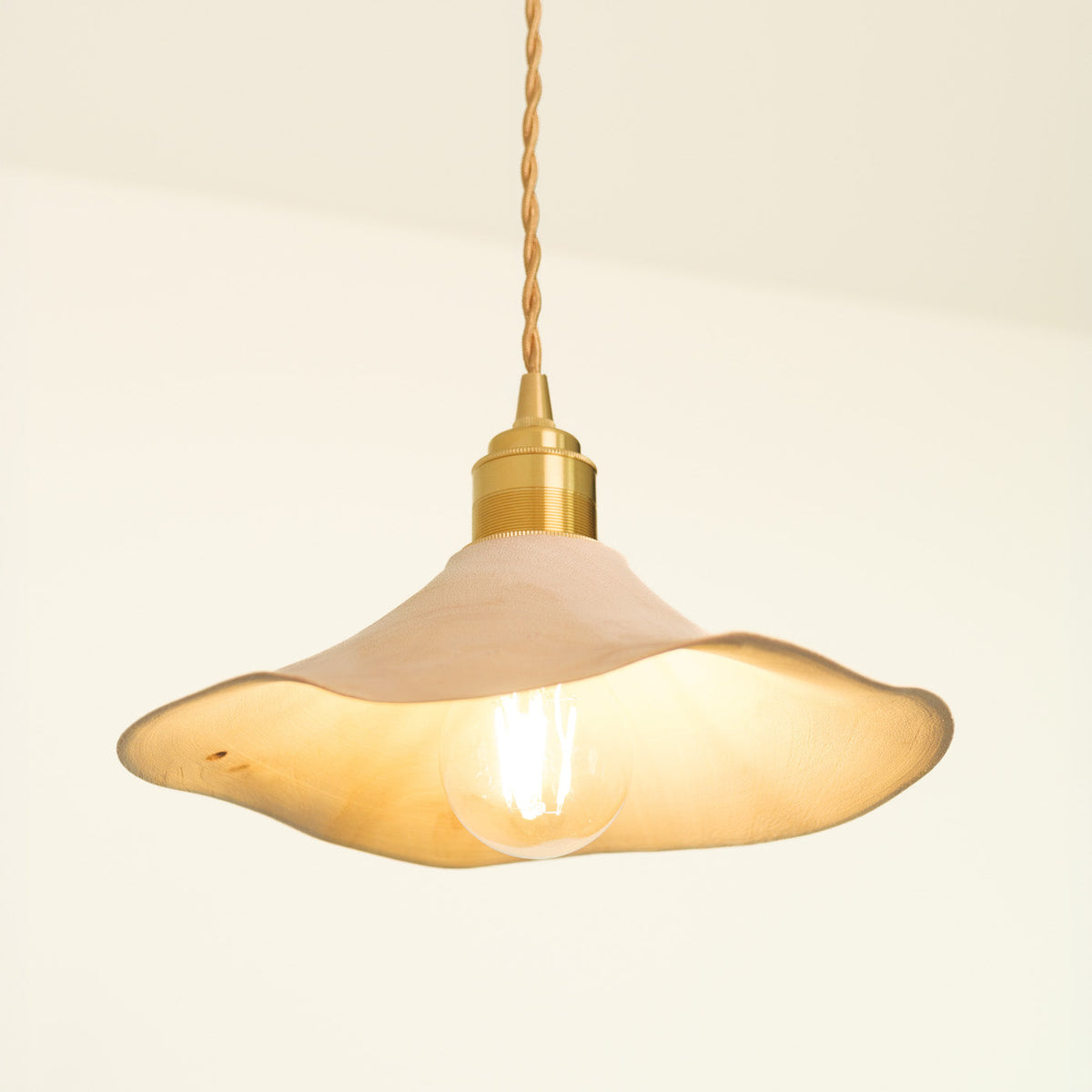 Yakusugi Wabi-sabi Wood Pendant Light