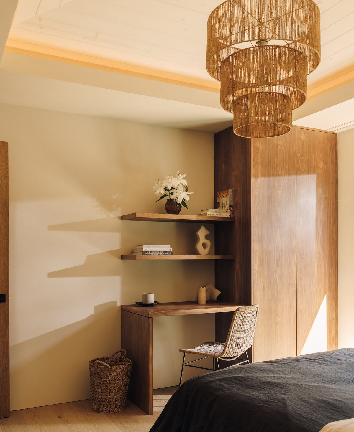 Paloma Tiered Jute Chandelier