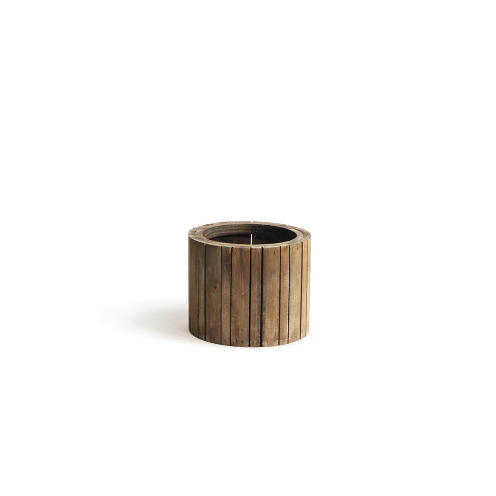 Vertical Slat Wood Box