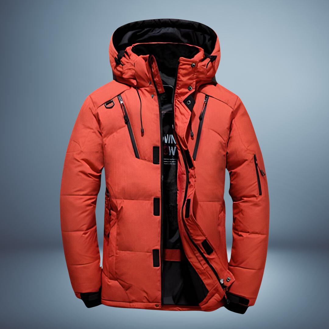 Adventure Down Hooded Jacket for Men