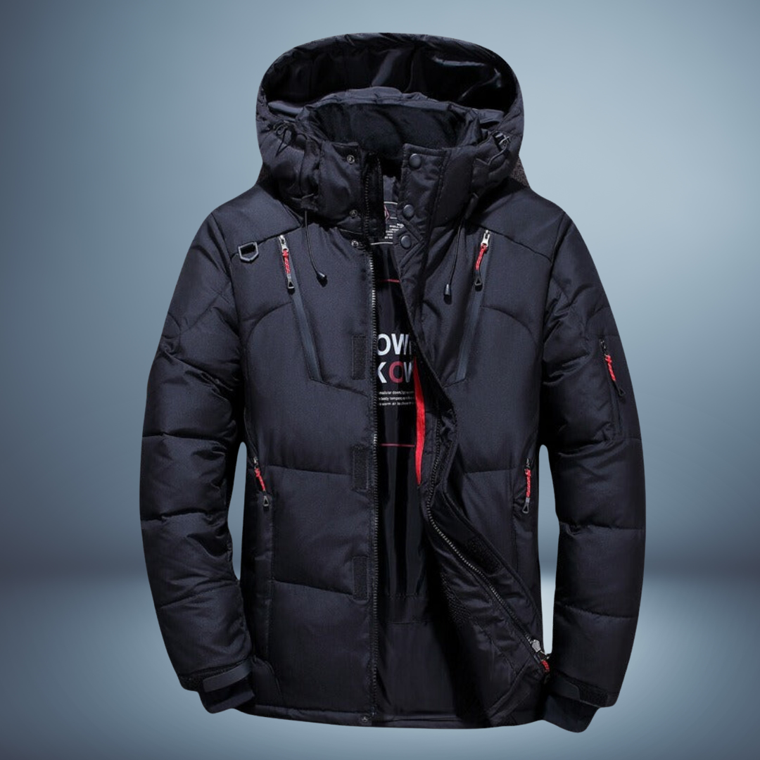 Adventure Down Hooded Jacket for Men