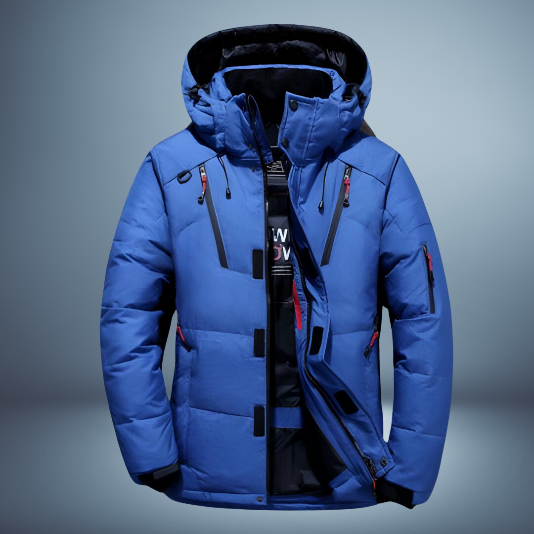 Adventure Down Hooded Jacket for Men