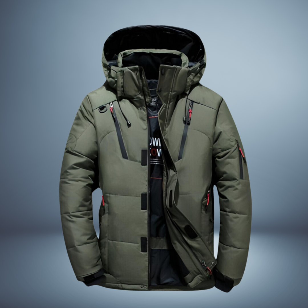 Adventure Down Hooded Jacket for Men