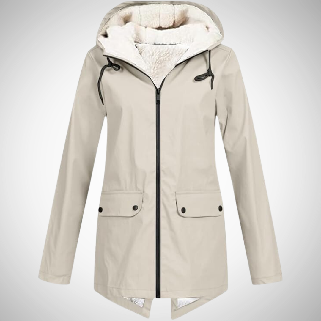 Imperméable doublé polaire Lucy pour femme