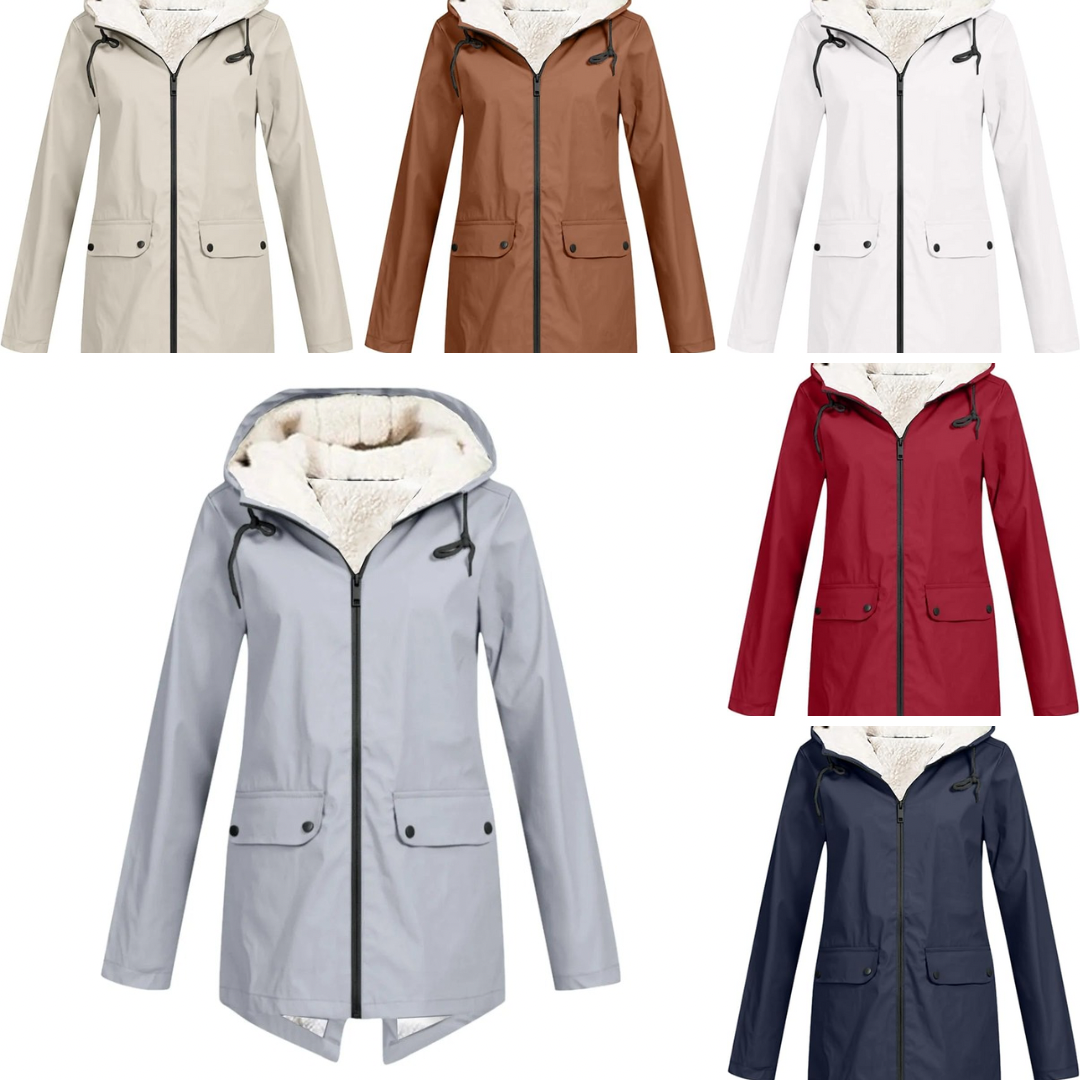 Imperméable doublé polaire Lucy pour femme