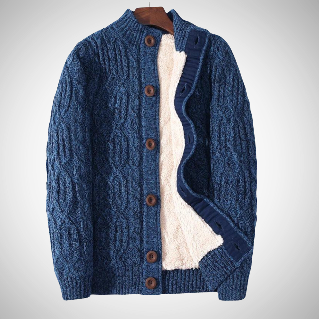 Douglas Chunky Cable Cardigan for Men